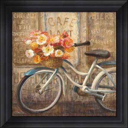 Framed Meet Me at Le Cafe II Print