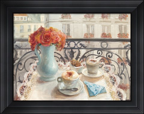 Framed Le Petit Dejeuner Print