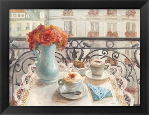 Framed Le Petit Dejeuner Print