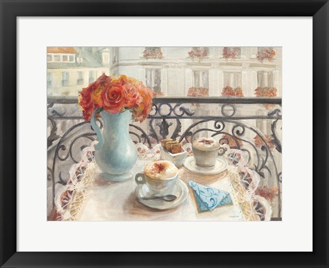 Framed Le Petit Dejeuner Print