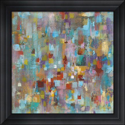 Framed Confetti II Print