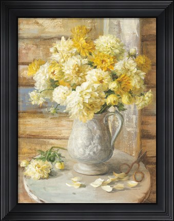 Framed From the Garden Print