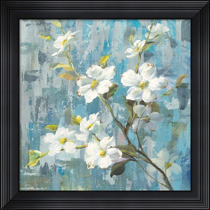 Framed Graceful Magnolia II Print