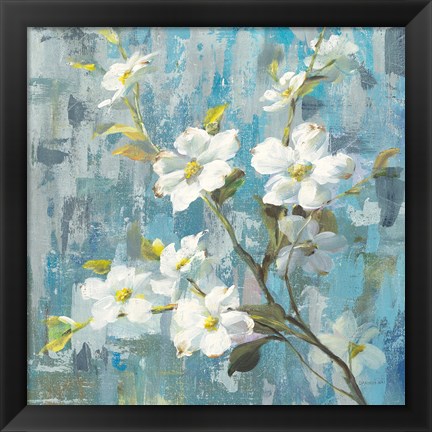 Framed Graceful Magnolia II Print