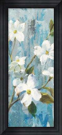 Framed Graceful Magnolia I Crop Print