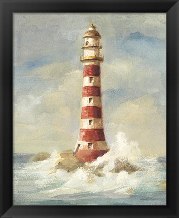 Framed Lighthouse II Print