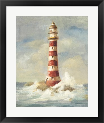 Framed Lighthouse II Print