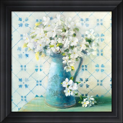 Framed May Blossoms II Crop Print