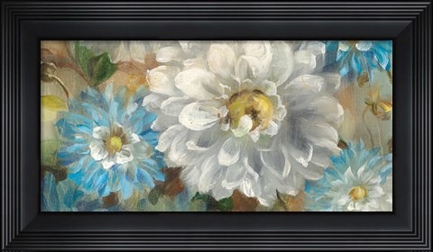 Framed Secret Garden I Crop Print