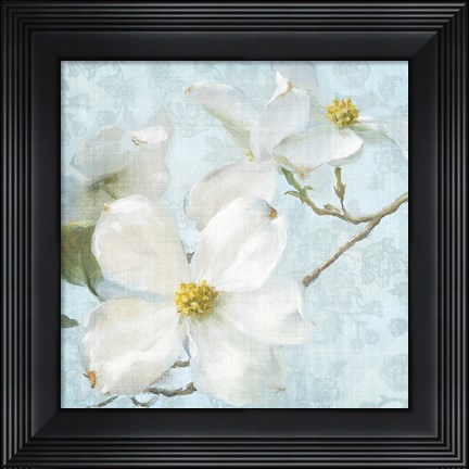 Framed Indiness Blossom Vintage I Pale Print
