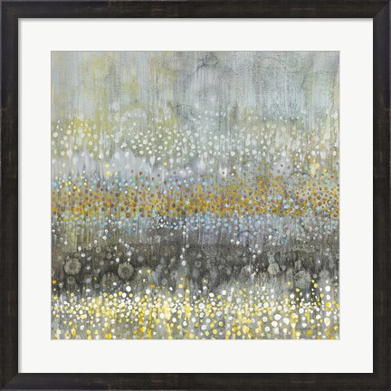 Framed Rain Abstract III Print