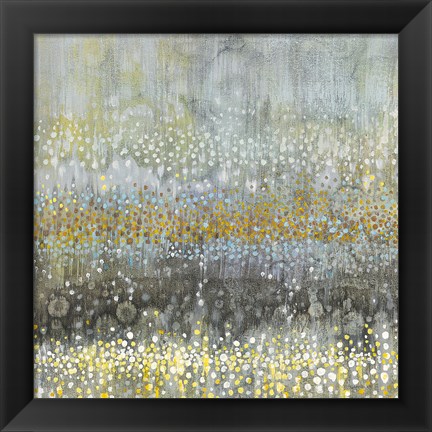 Framed Rain Abstract III Print