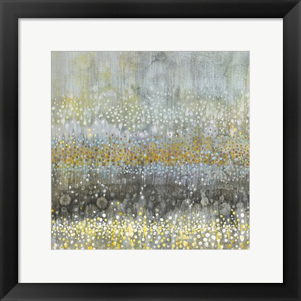 Framed Rain Abstract III Print