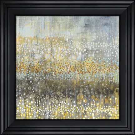 Framed Rain Abstract IV Print