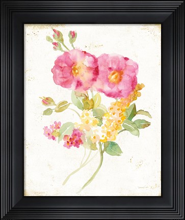 Framed Midsummer II Gold Print
