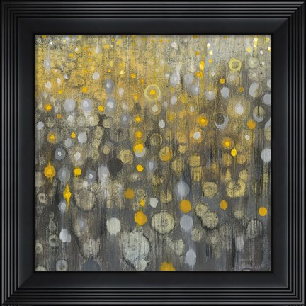 Framed Rain Abstract VI Print
