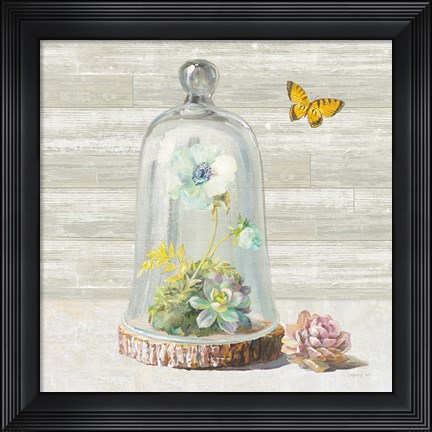 Framed Succulent Garden II Print