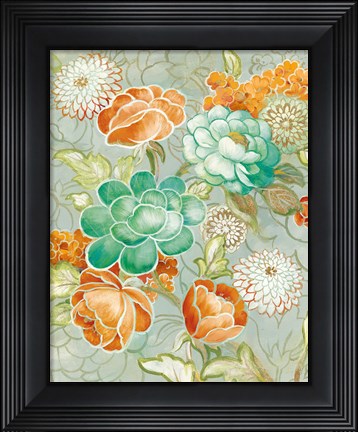 Framed Garden of Delights Spice Print