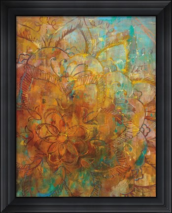 Framed Bohemian Abstract Print