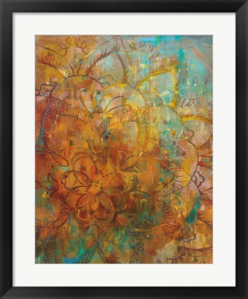 Framed Bohemian Abstract Print