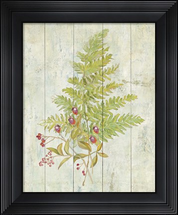 Framed Natural Floral XII Print
