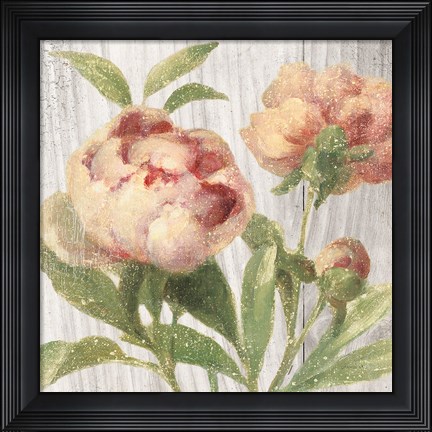 Framed Scented Cottage Florals I Crop Print