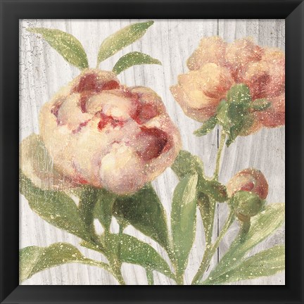 Framed Scented Cottage Florals I Crop Print