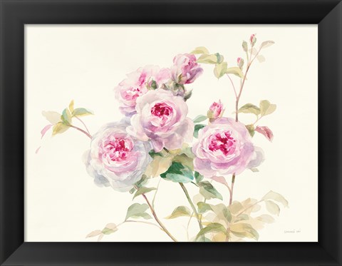 Framed Sweet Roses Print
