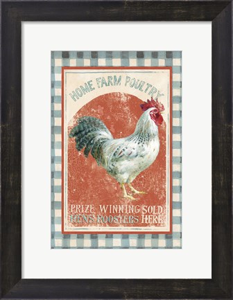 Framed Farm Nostalgia VIII v2 Print