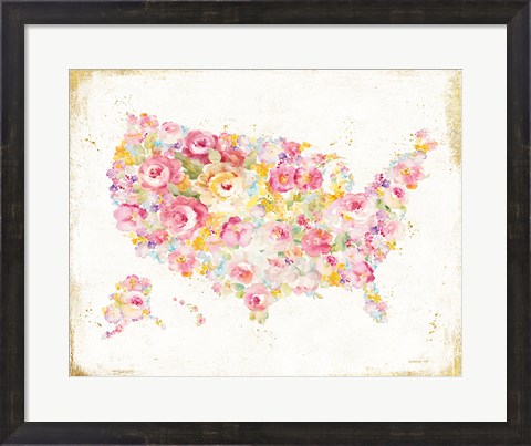 Framed Midsummer USA v2 Print
