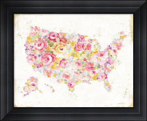Framed Midsummer USA v2 Print