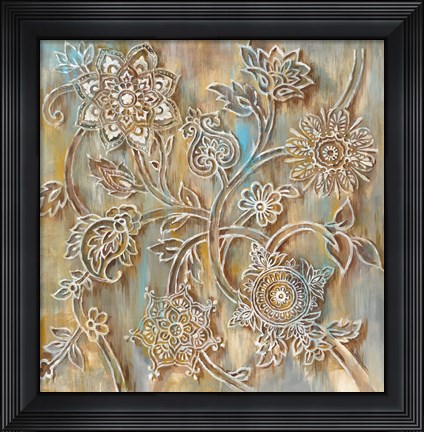 Framed Henna Print