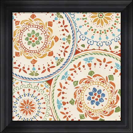Framed Spanish Impressions VI Print