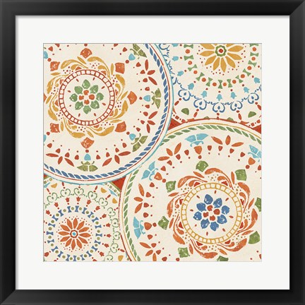 Framed Spanish Impressions VI Print