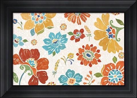 Framed Spanish Impressions VII Print