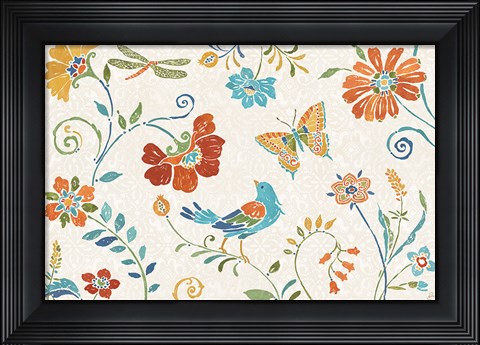 Framed Spanish Impressions II Print