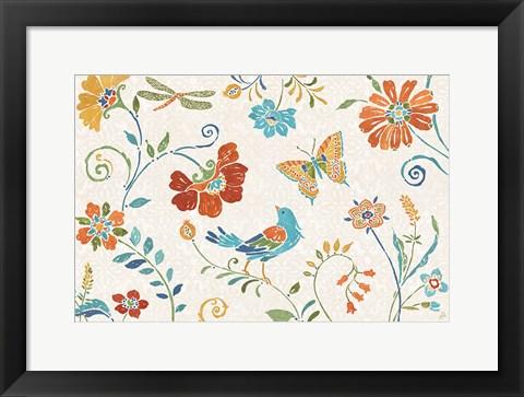 Framed Spanish Impressions II Print