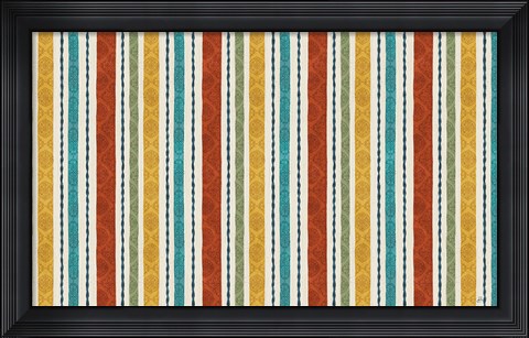 Framed Mediterranean Flair XXII Print