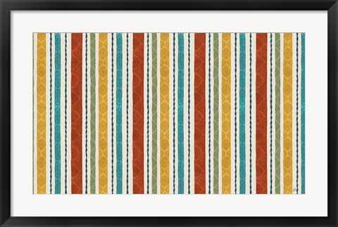 Framed Mediterranean Flair XXII Print