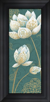Framed Lotus Dream IIIB Print