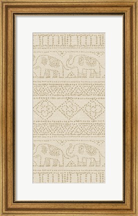 Framed Batik I Patterns Print