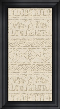Framed Batik I Patterns Print