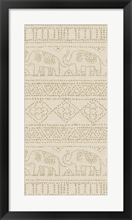 Framed Batik I Patterns Print