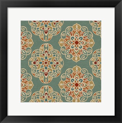 Framed Kolam IE Print