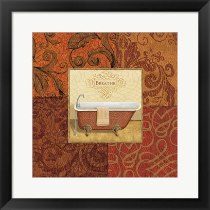 Framed Spice Bath II Print