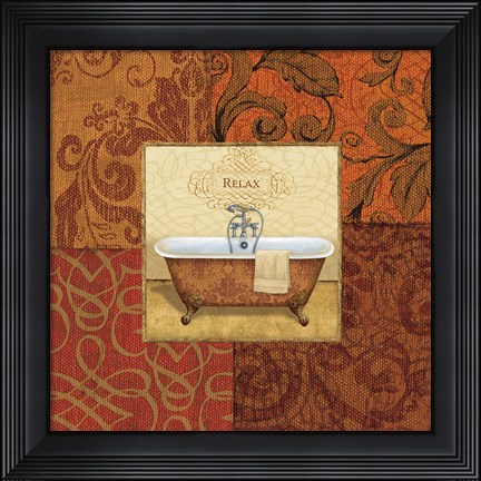 Framed Spice Bath I Print