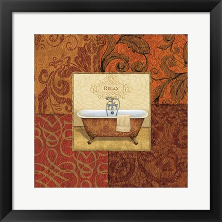 Framed Spice Bath I Print