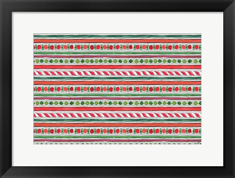 Framed Holiday Wings IX Print