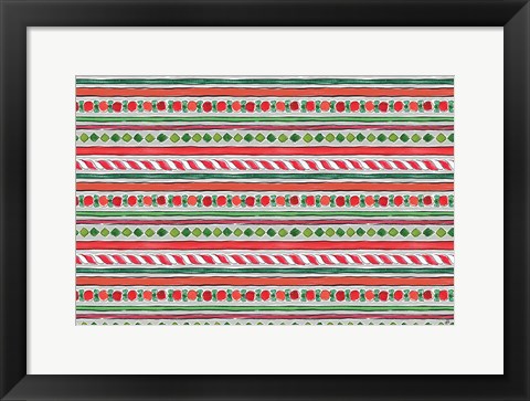 Framed Holiday Wings IX Print