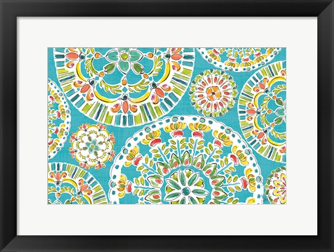 Framed Tropical Oasis VIII Print